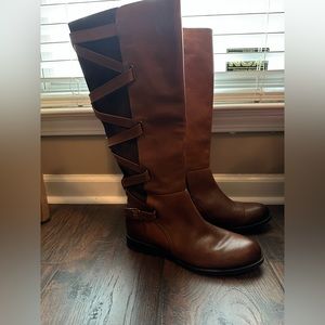 Frye Jordan Strappy Tall Boots